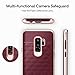 Caseology Parallax for Galaxy S9 Plus Case (2018) - Award Winning Design - Burgundy/Rose Gold