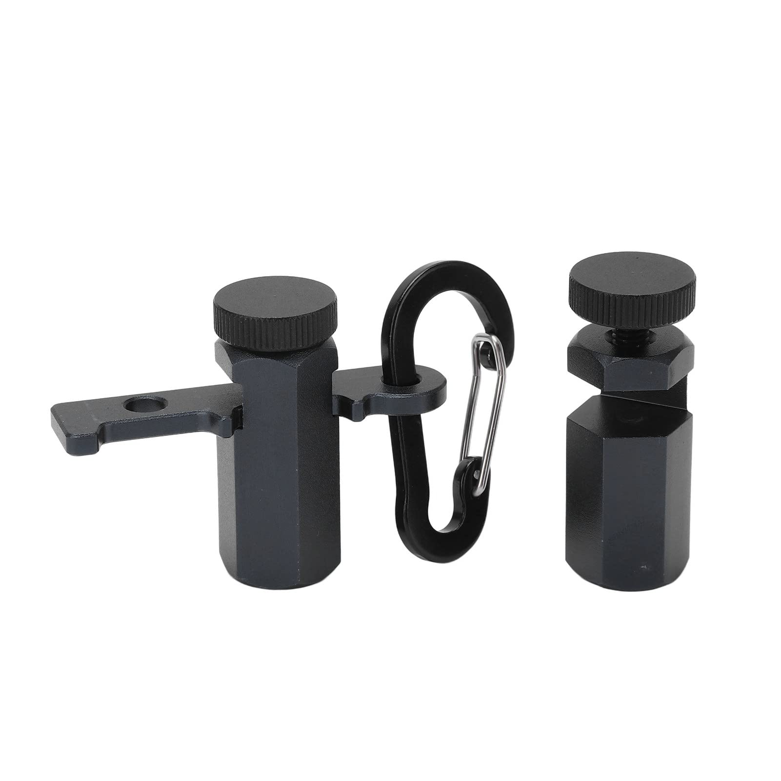 OVAQUIXI Stair Gauge for Roofing Squares - Machined Aluminium Precision Hex Block & Knurled Bolts | Stair & Rafter Layout Jig Tool