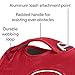 Ruffwear, Web Master, Multi-Use Support Dog Harness, Hiking and Trail Running, Service and Working, Everyday Wear, Red Currant, Medium