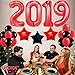 KatchOn, 2023 Balloons Red and Black Set - 40 Inch, Pack of 21 | Red and Black Balloons 2023 for Red and Black Graduation Decorations 2023 | Red Graduation Balloons, Prom Decorations for Party 2023…