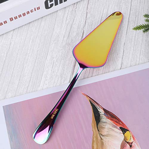DOITOOL Taart Server RVS Pizza Spatel Taart en Cake Cutter Taart Dessert Slicer (kleurrijk) - Afbeelding 8