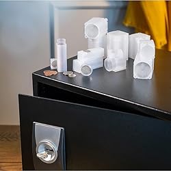 Lighthouse - Square Coin Tubes - Convenient Push