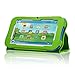 ACdream Sprout Channel Cubby 7 Case, Premium PU Standing Leather Cover Case for Sprout Channel Cubby 7 inch HD 16GB KidFriendly Tablet, Apple Green