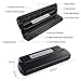 GERYON Vacuum Sealer Machine, Compact Automatic Vacuum Sealing System with Starter Kit of Saver Roll and Bags, Black