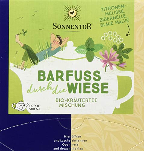 Sonnentor Barfuß durch die Wiese, Bio Kräutertee, Kannenbeutel (1 x 21,6 g)