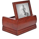 MAKEY'S Wood Urns for Ashes Adult Male/Female,Professional Wooden Unr for Human Ashes,Decorative and Crematory Urn