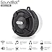 SoundBot SB512-PRO HD Premium Water & Shock Resistant Bluetooth Wireless Shower Speaker, Hands-Free Portable Speakerphone w/ Hi-Fi Output, Built-in Mic, 6Hrs Playtime