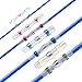 haisstronica Solder Seal Wire Connectors, Heat Shrink Solder Connectors Insulated Marine Automotive Terminals with Case（50Red 22-18）