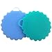Innerneed Food-grade Antibacterial Silicone Non Stick Dishwashing Dish Brush Sponge Towel Scrubber Kitchen Wash Pot Pan Dish Bowl/Wash Fruit Vegetable (2pcs)