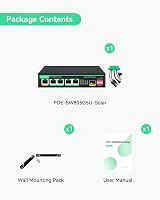 Solar PoE Switch UPS Charge Controller 5 Port 24V Camera Network view 8