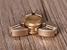 Fidget Spinner Fidget Toys Hand Spinner Crab Shape High Speed Metal Tri Spinner Case Included Made With Aluminum Alloy Gift For Adult Children No-noise Stress Relief 2 Pack By Kaily