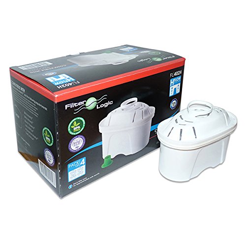 12 x FilterLogic FL402H cartridges Compatible BRITA Maxtra & Mavea