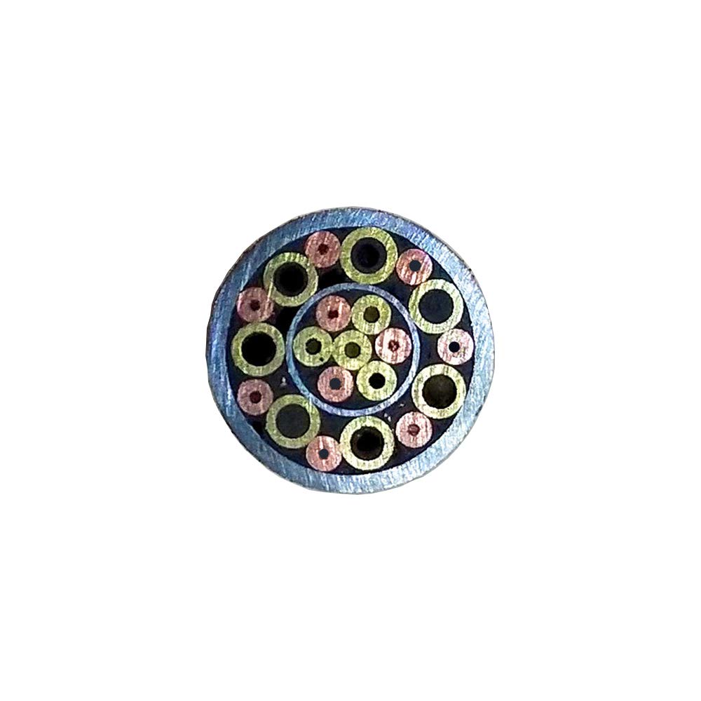 MYIW Knife Mosaic Pins Knife Handle Custom Knives Hunting Knives Pins,9.5cm (8mm)