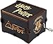 Enjoy The Wood Compatible Hedwig's Theme Harry Potter Music Box Wooden Personalised Magic Hogwarts Hand Cranked Movement