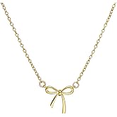 Andtry Gold Necklaces for Women Trendy, Dainty 14K Gold Plated Layered Cute Choker Necklace Stack Jewelry