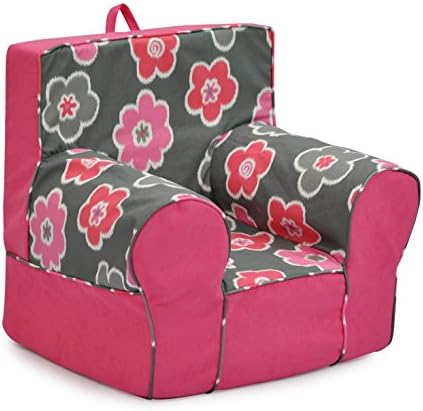 Children and Toddler Chair - Santa's Favorite - Upholstered and Super Cute Grab n Go Seat - Lightweight, Moveable and Durable -