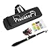 Portable Lure Rod Set with 1.6m/63in Lure Fishing Rod Fishing Reel Fishing Baits Suits Delicate Fishing Bag Piscator Zone Professional Fishing Tackles Kit