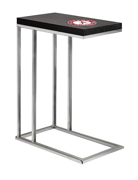 Amazon Com The Furniture Cove Black Laminate Formica And Chrome