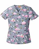 Tooniforms 6807C Women's V-Neck Top