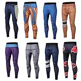 Dragon Ball Z Naruto Skinny Leggings Trousers Fashion Tights Sweatpants M-3XL