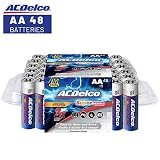 ACDelco AA Super Alkaline Batteries in Recloseable Package, 48 Count