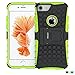 Fetrim case for iPhone 7 Rugged Dual Layer Shockproof TPU Case Protection Cover for Apple iPhone 7/8 with Built-in Stand (Green)