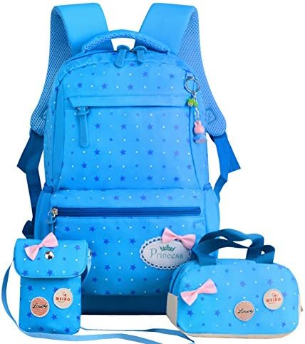 Polka Dot Cute Colorful Kids Backpack Waterproof School Bag for Primary Girls Student