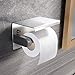 YIGII Toilet Paper Holder - Stainless Steel Toilet Paper Roll Holder with Shelf Wall Mounted for Bathroom Brushed