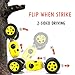 EXERCISE N PLAY 1:16 Scale High Speed Deformation Stunt Car, 2.4GHz Remote Control Car, Racing Monster Trucks, 4WD Dual Motors Off-Road Buggy Vehicle, Double Sided Running Transform Car