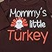 3Pcs/Outfit Set Baby Boy Girl Mommys Little Turkey Thanksgiving Rompers Clothes Set