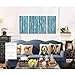 3Hdeko - Blue Abstract Wall Art for Living Room Bedroom Bathroom, 3 Pieces Modern Home Decoration, Canvas Prints, Ready to Hang
