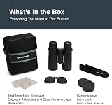 Celestron Outland X 10x42 Roof Prism Binoculars Black view 9