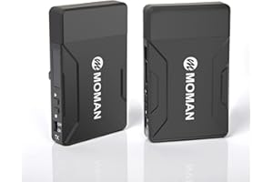 Wireless Transmission System, Moman Matrix 600 Wireless HDMI Transmitter Receiver with Dual HDMI with 600ft Range Inbuilt Atennas Zero Noise 0.08 Latency, Moman-Wireless-HDMI-Transmitter-Receiver