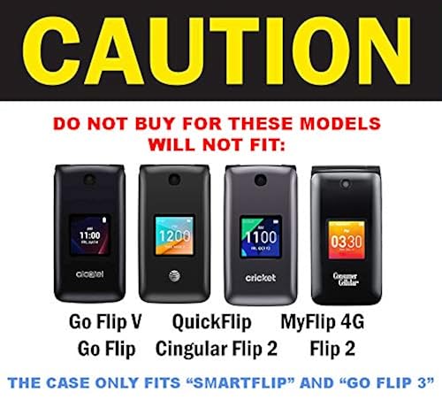 Nakedcellphone Case for Alcatel Smartflip/Go Flip 3, [Cobalt Blue