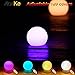 AosKe Pool Floating Lights LED Balls Light Garden Deco Balls Light, Party, Pool, Patio, Waterproof Color Changing Ball (5.9-Inch)