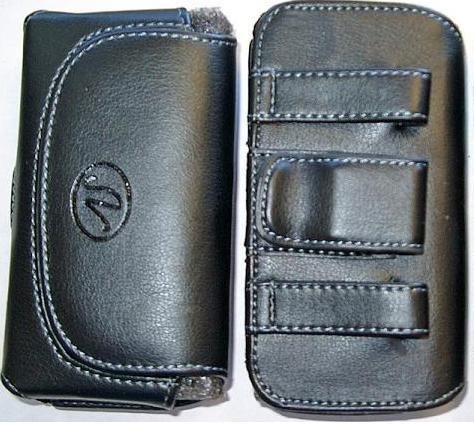 Barcelona Small PDA/ iPhone 3G / iPhone 4 size Universal Horizontal Cell Phone Case / Pouch / Holster with Belt Loop & Belt Clip