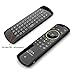 Rii K25A 4 in 1 Multifunction Portable 2.4GHz Mini Wireless Fly Mouse Keyboard ,Audio Feature And IR Infrared Remote Control With Rechargable Li-ion Battery for PC,Laptop,Raspberry PI 2, MacOS,Linux, HTPC, IPTV, Google Box, Android Box, Smart TV ,XBMC,Windows 2000 XP Vista 7 8 10 (Black)