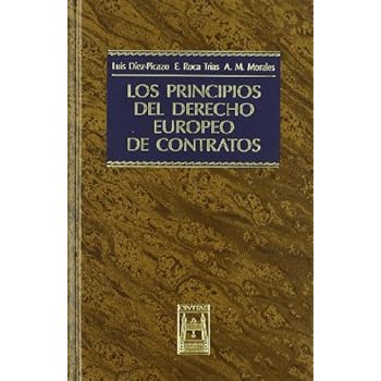 Los Principios del Derecho  Europeo de Contratos (Estudios y Comentarios de Legislación)