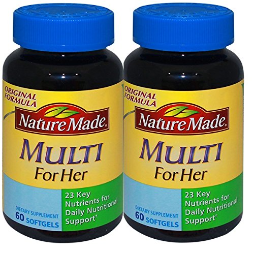 Nature Made Multi for Her - 60 Tablets (2 Pack) Nature Made Multi for Her - 60 Tablets (2 Pack)