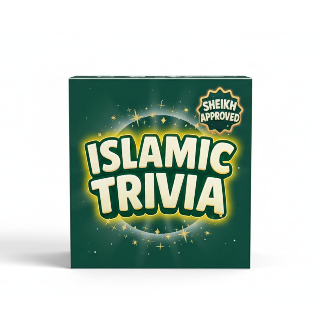 Ibadah London Islamic Trivia - Family Card Game, 160 Questions with Answers, Authentic References, Sheikh Checked, Imam Approved - Perfect For Ramadan, Eid Gift, Muslim Family Fun