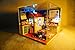Kits Wood Dollhouse Miniature DIY dolls House Room with Furniture and Cover Wish Upon Star
