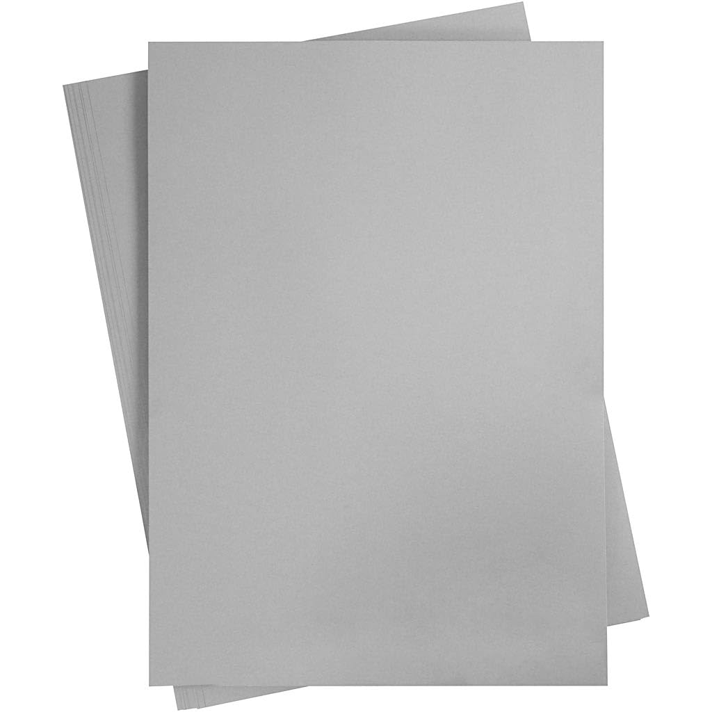Creativ 21526 Coloured Card, A2 420x600 mm, 180 g, steel grey, 10sheets