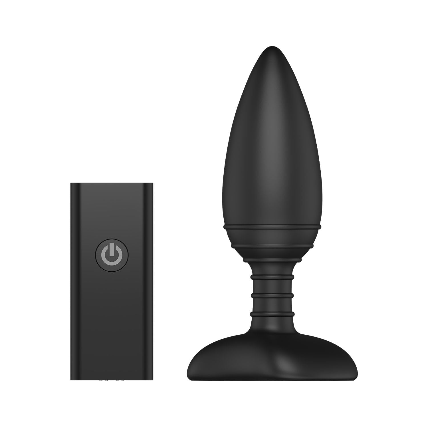 Nexus Ultra Si Silicone Dual Density Prostate Massager, Black, insertable 8.5cm