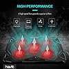 HAVIT-Laptop-Cooling-Fan-Portable-Cooling-Pad-with-5-Quiet-Fans-and-2-USB-Ports-for-Up-to-17-Laptops-F2068-BlackRed HAVIT Laptop Cooling Fan, Portable Cooling Pad with 5 Quiet Fans and 2 USB Ports, Laptop cooler for Up to 17” Laptops…
