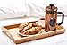 bonVIVO GAZETARO I Large French Press Coffee Maker - Glass French Coffee Press Machine Made of Heat Resistant Stainless Steel and Borosilicate Glass in Copper Finish, With Filter, 34 ounces…