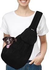 SlowTon Pet Carrier Sling Bag for Dog Cat Adjustable Padded Strap