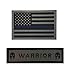 Thin Blue Line PVC Rubber American Flag Patch, Support Police and Law Enforcement Morale Patch, Perfect for Tactical Operator caps & Hats by ARMORBILT