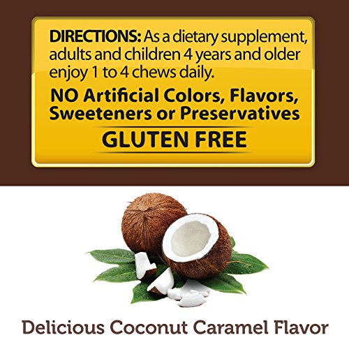 Healthy Delights Naturals, Coconut Oil Soft Chews, Promotes Healthy