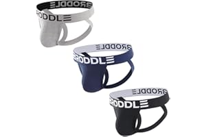 BRODDLE Men's Jockstrap Underwear Active Athletic Supporters Elastic Waistband Jock Straps Male