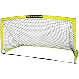 Franklin Sports Blackhawk Portable Soccer Goal - Pop-Up Soccer Goal and Net - Indoor or Outdoor Soccer Goal - Goal Folds For Storage - 9â€™ x 5â€™6â€ Soccer Goal